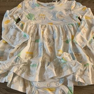 Angel Dear Pastel Patterned Diaper Cover